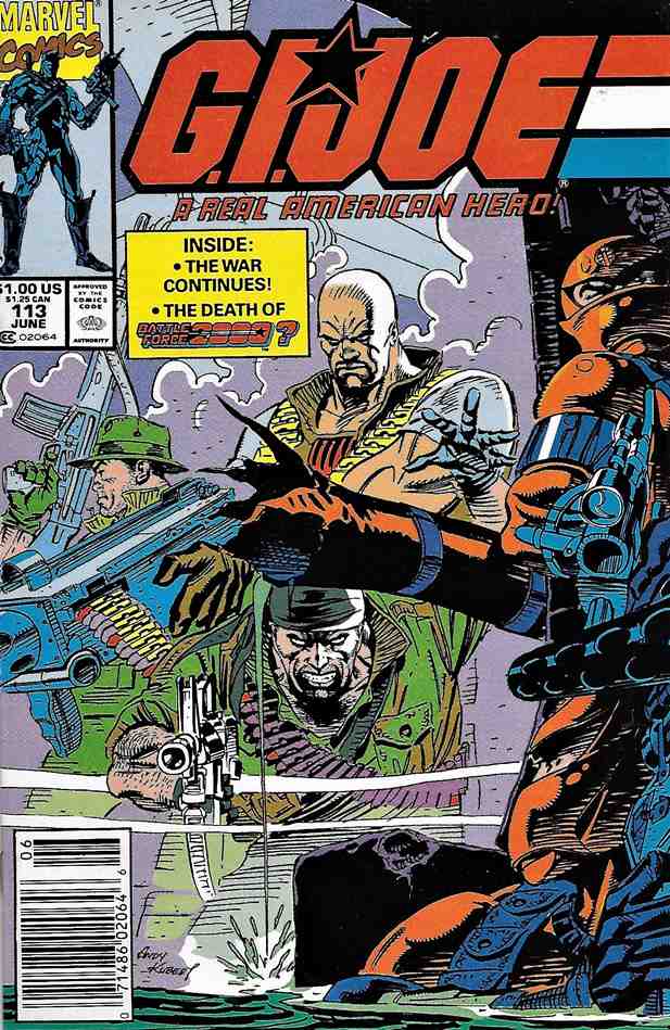 G.I. Joe, a Real American Hero comic issue 113